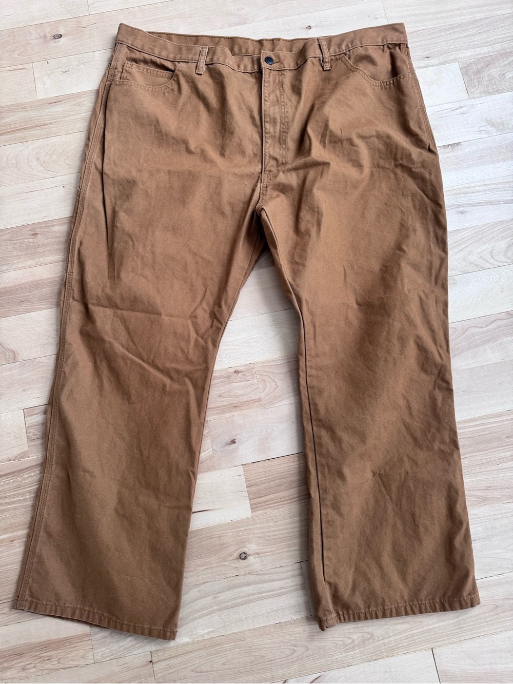 Dickies Men's Straight-Leg Chinos in Caramel Brown
